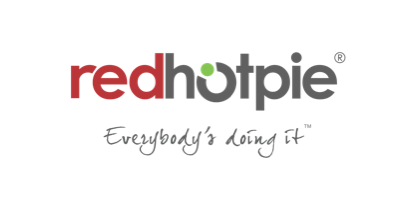 9 RedHotPie with dark slogan no keyline on no background
